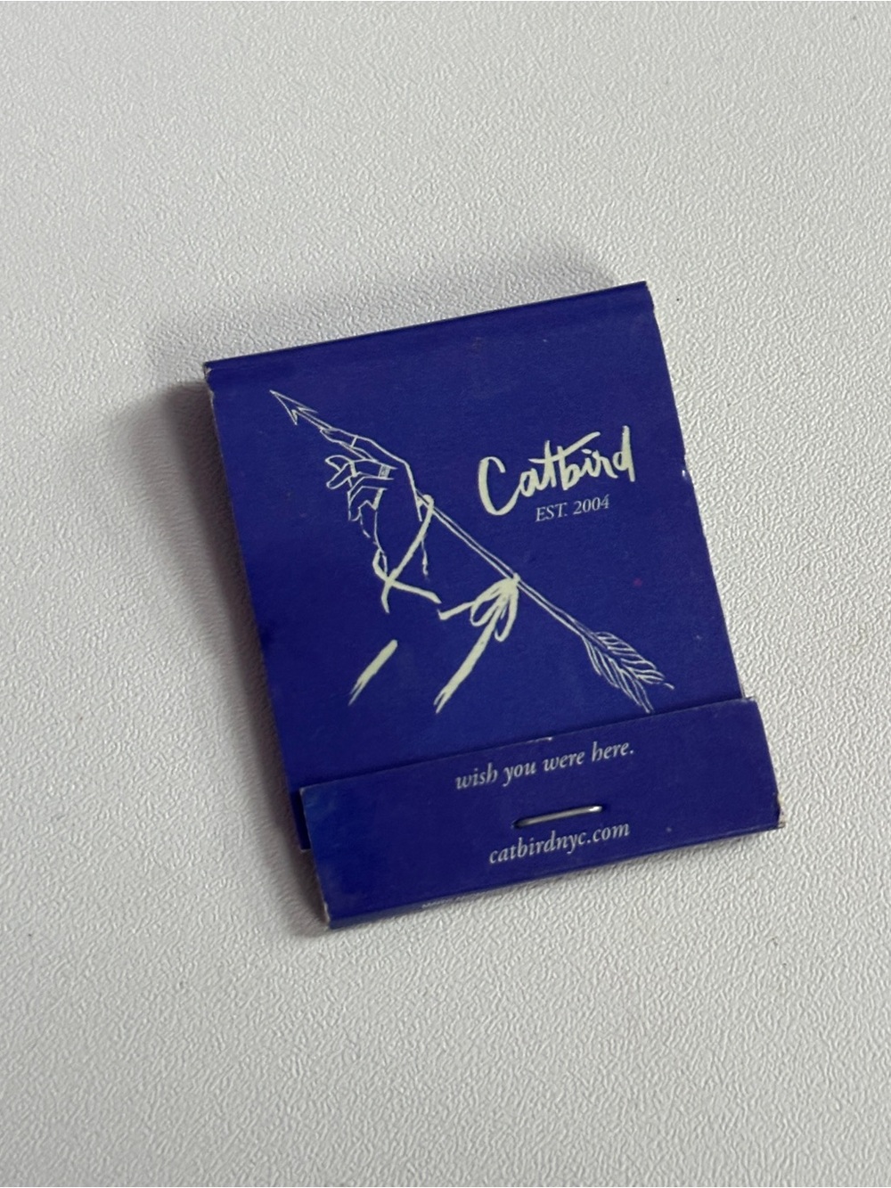 Catbird NYC Matchbook